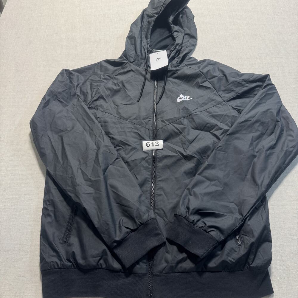 Nike Men Sportswear Windrunner Golf‎ Jacket Black Sz M Brand New
